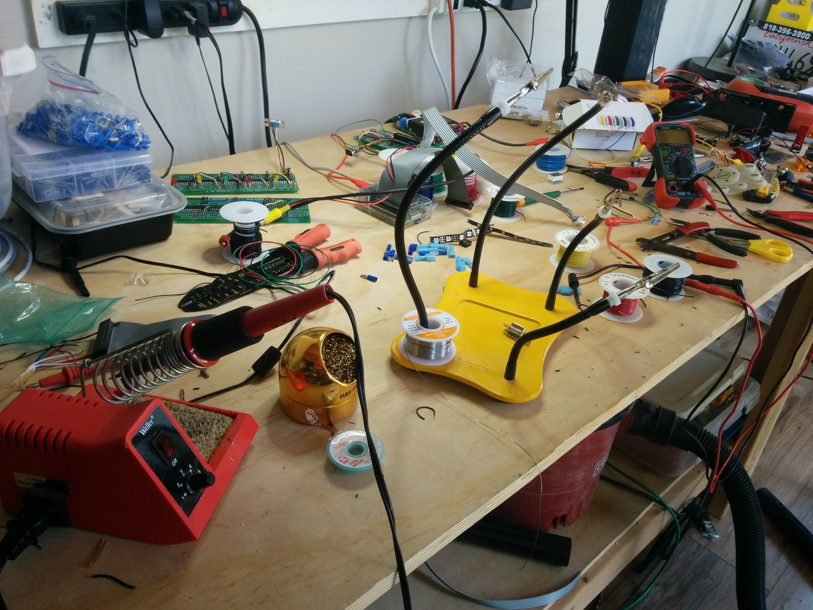 My messy workbench
